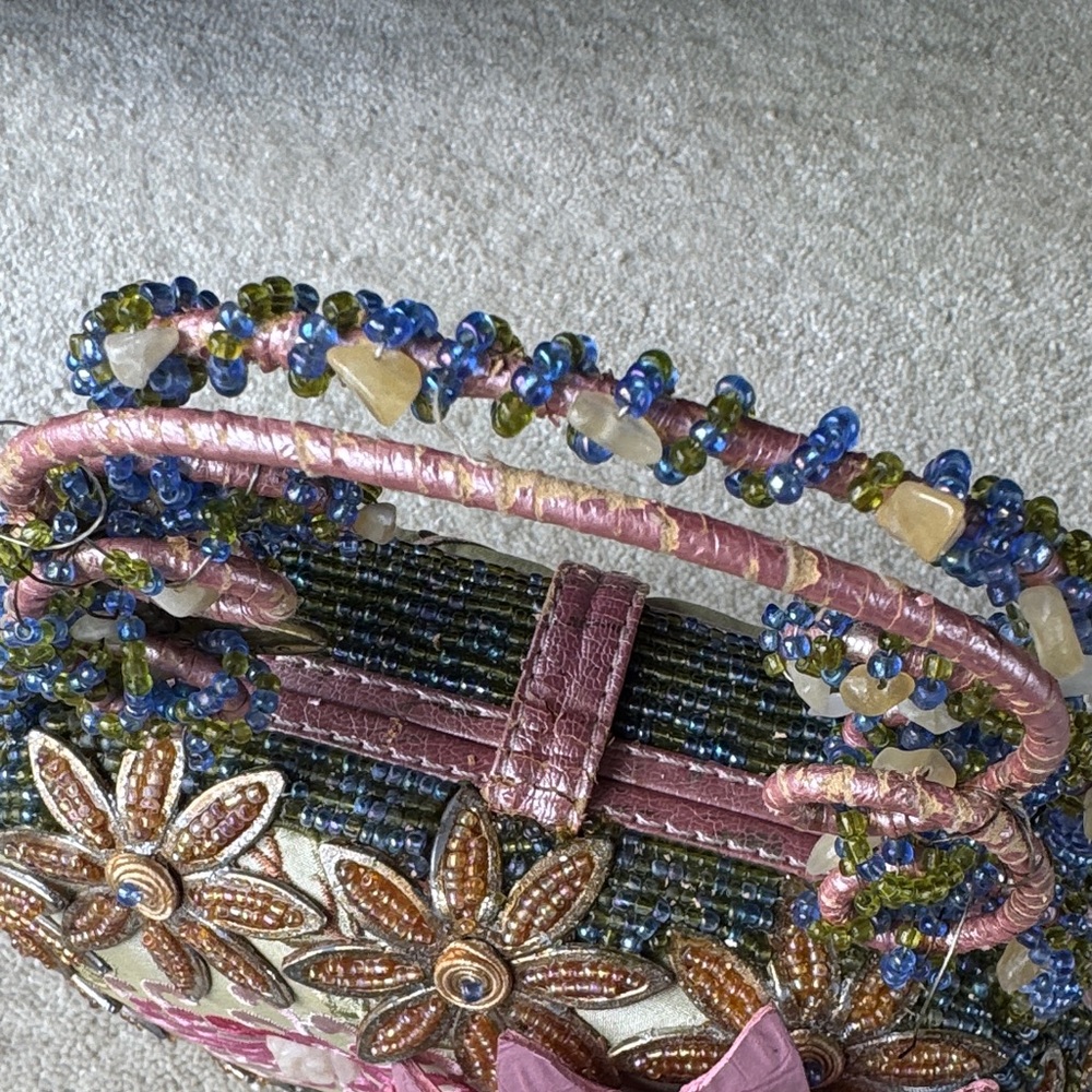 Mary Frances Embellished Floral Handbag - Picture 8 of 16